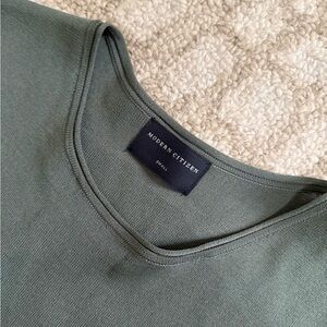 Modern Citizen Sage Green Knit Top